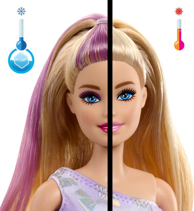 Image du produit Barbie Party Unboxed Animaux de compagnie anniversaire série - robe violette