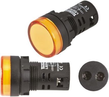 Image du produit RS PRO Indicateur LED Pilot Light 12V jaune