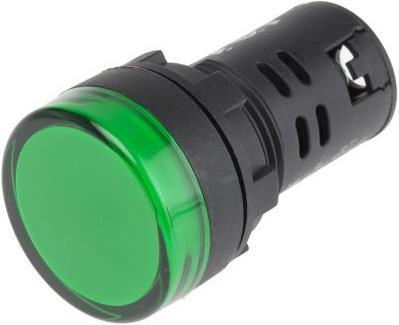 RS PRO Indicateur LED Pilot Light 12V Green