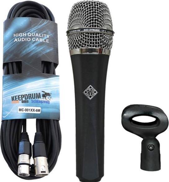 Produktbild Telefunken M80 dynamisches Mikrofon mit XLR-Kabel