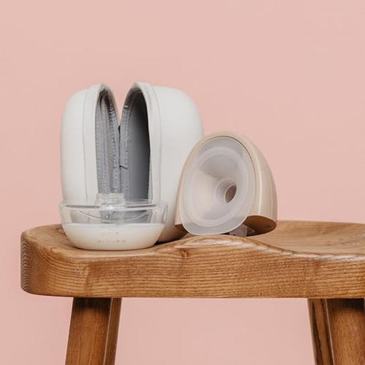 Actual product image Suavinex Hands-Free Wireless Breast Pump with 3 Modes, 9 Suction Levels, and LED Display
