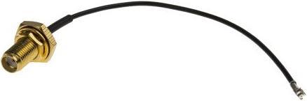 Produktbild RS PRO SMA - UFL RF cable assembly, IP67, 100mm (Antennenkabel)