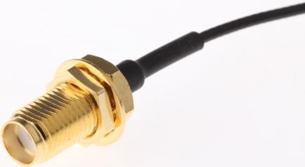 Actual product image RS PRO SMA - UFL RF coax cable assembly, 300mm (Antenna cable)