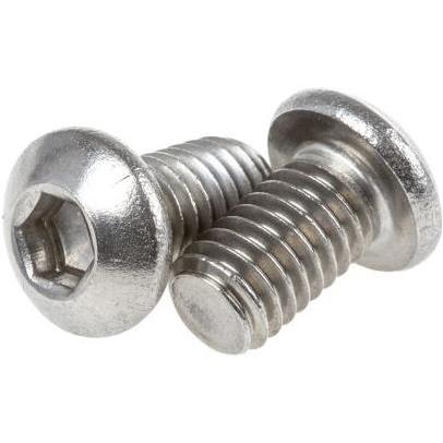 Rs Pro, Schrauben, A2 S/Steel skt button head screw,M6x10mm (100 Schrauben pro Stück)