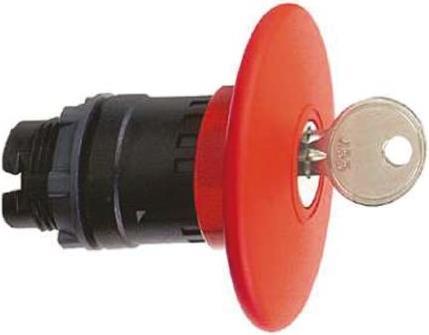 Produktbild Schneider Electric Emergency Stop 60mm 455Key Release Red