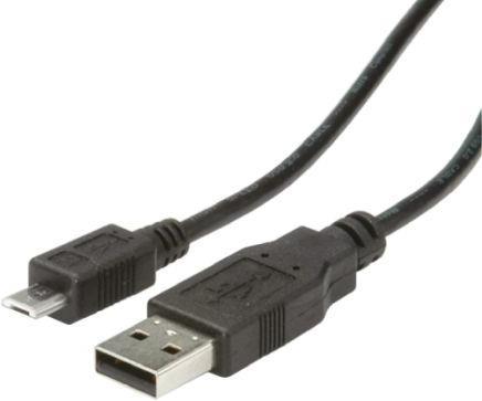 Produktbild Roline USB 2.0 Type AM - Micro USB BM 3m (3 m, USB 2.0)