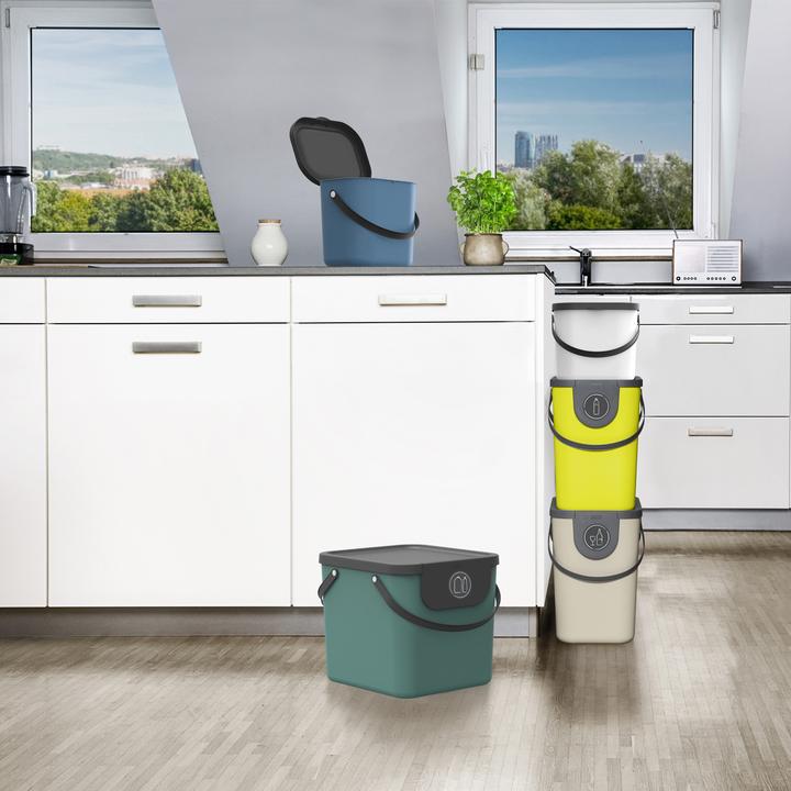 Actual product image Rotho Albula waste bin 40L green (40 l)