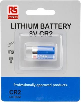 Produktbild RS PRO RS CR2 Lithium Camera Battery (1 Stk., CR2, 1000 mAh)