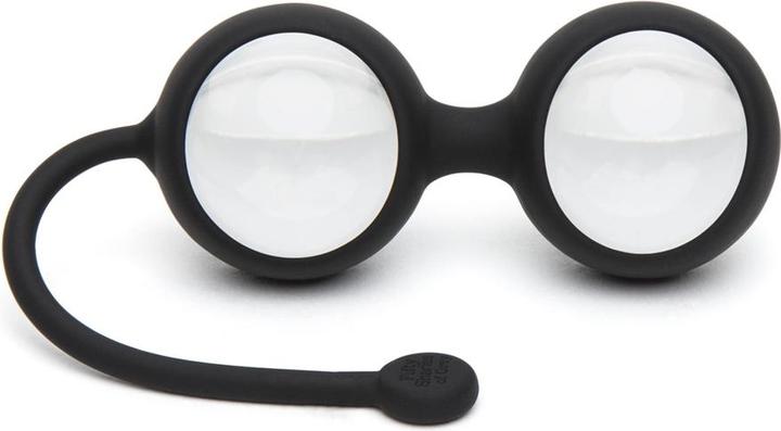 Actual product image Fifty Shades of Grey Inner Goddess Glass Pleasure Balls