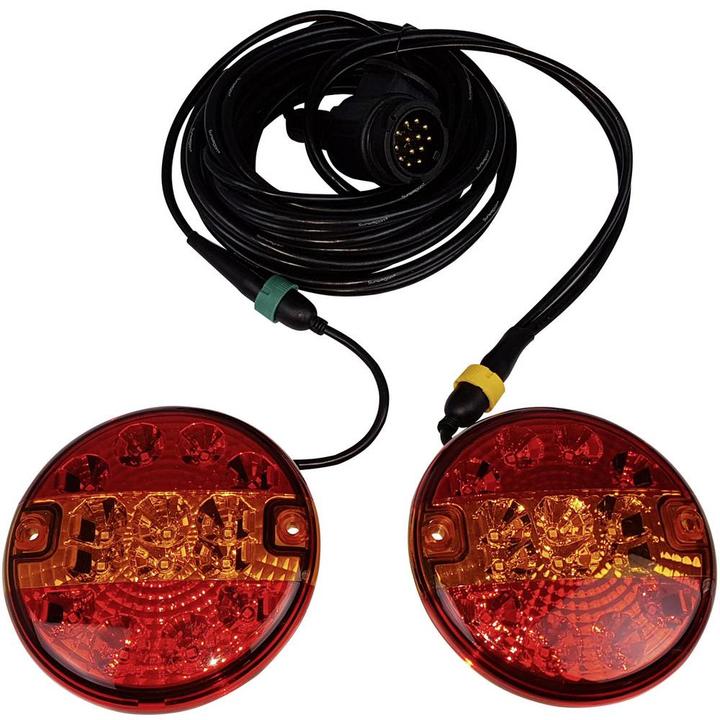 Berger & Schröter LED function taillight round