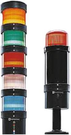 Produktbild Schneider Electric XVBL Amber Flashing Beacon, 70mm, 120V