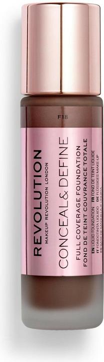 Produktbild Makeup Revolution Conceal & Define Foundation F18 23ml