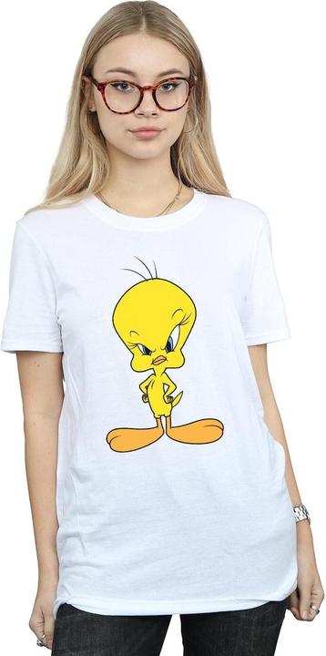 Immagine prodotto Looney Tunes Maglietta da donna/ragazzo in cotone Angry Tweety (L)