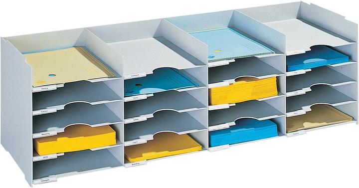 Paperflow Dokumentenablage mit 20 Fächern (A4)