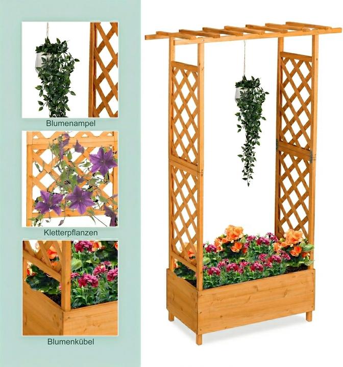 Actual product image Relaxdays Planter Trellis