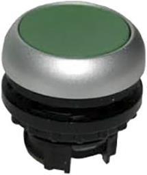 Produktbild Eaton Pushbutton Flush Green Button Silver