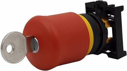 Image du produit Eaton Pushbutton Emergency Stop Red Key Rel
