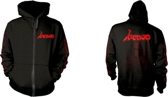 Image du produit Venom At War With Satan Red (Zipper-Hoodie) (S)