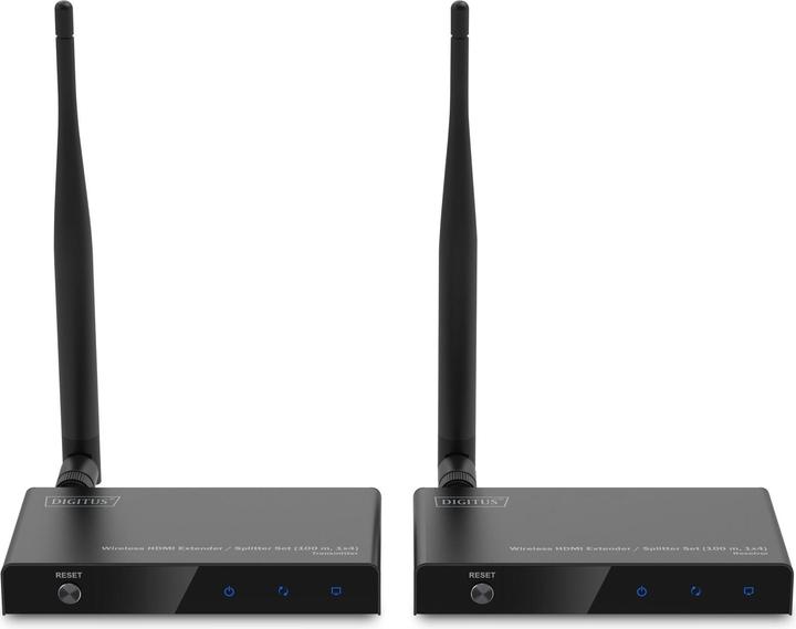 Produktbild Digitus Wireless HDMI Extender / Splitter Set (100 m, HDMI 1.4a)