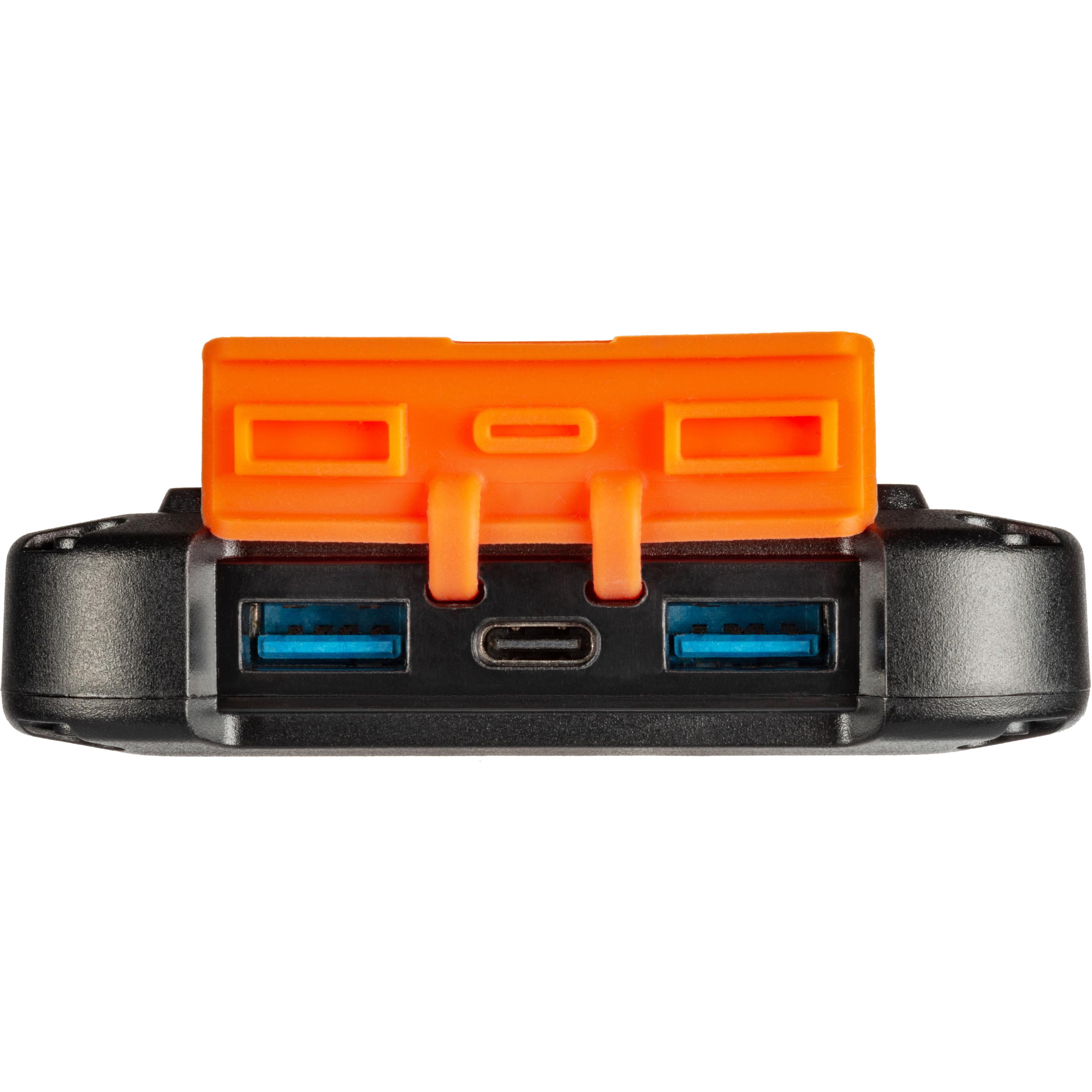 Thumbnail - Xtorm Xtreme Series (10000 mAh, 20 W, 50 Wh), Powerbank, Schwarz, Orange