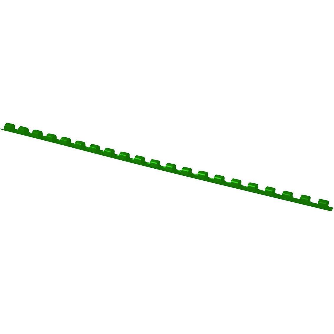 Office Products, Bindegerät Zubehör, Binderücken, a4, 6mm (25 blatt), 100 stück, grün