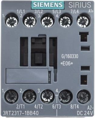 Image du produit Siemens CONTACTOR RES S00 20A 24VDC 4NO SCREW