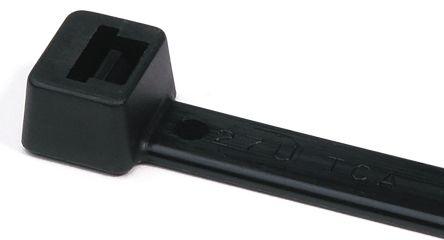 Actual product image HellermannTyton T80L Black Cable Tie PA66 (Plastic cable ties, 390 mm, 100 pcs.)