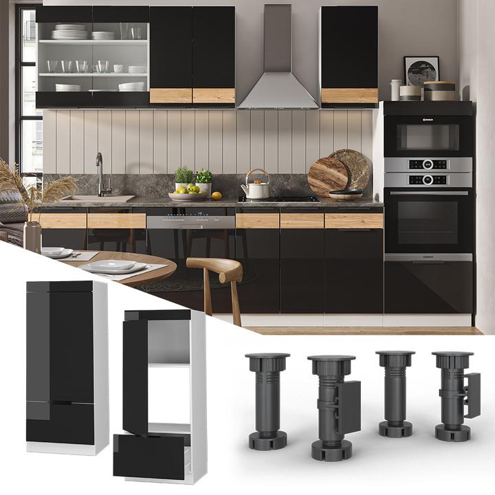 Produktbild Vicco Mikrowellenschrank Fame-Line (60 x 58 x 153.5 cm)