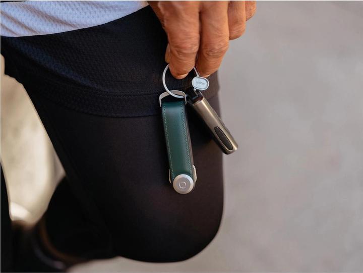 Produktbild Orbitkey Hybrid Leather Key Organiser - Pine Green