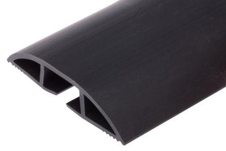 Produktbild RS PRO SOFT WIRING DUCT with adh Tape Black6ft (Kabelkanal, 37 cm)