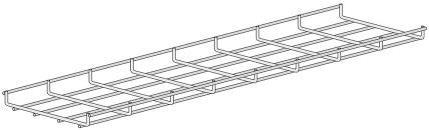 Immagine prodotto RS PRO Vassoio con cestino metallico 30X100mm (300 cm)
