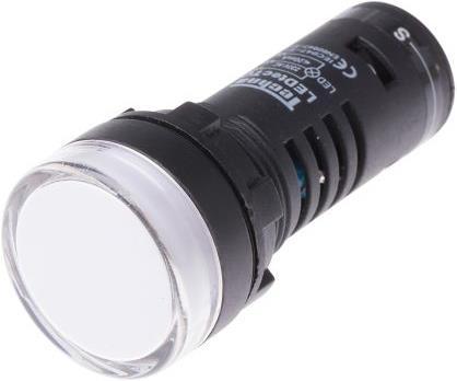 Produktbild RS PRO LED Indicator 22mm White 230V Test Circ