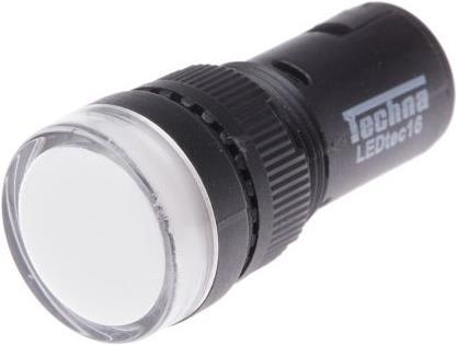Image du produit RS PRO Indicateur LED 16mm blanc 24Vac/dc