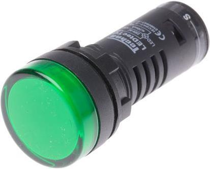 Produktbild RS PRO LED Indicator 22mm Green 230V Test Circ