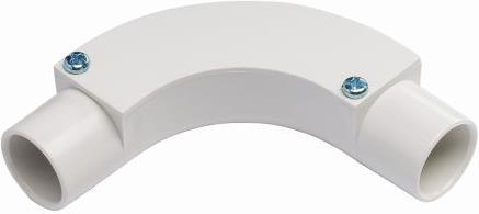 Immagine prodotto RS PRO Curva d'ispezione in PVC Wht per guaina, 25mm (Passaggi cavi)
