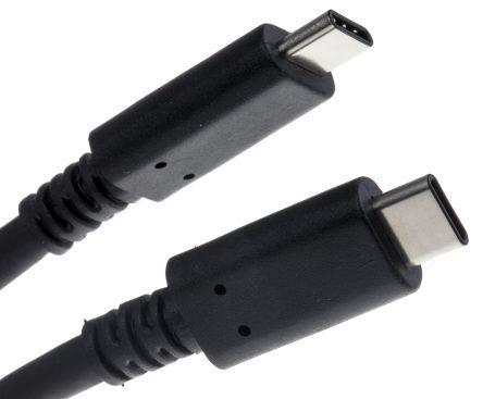 Produktbild RS PRO Type C Male To Type C Male 2 Mtr (2 m, USB 3.1, 5 W)