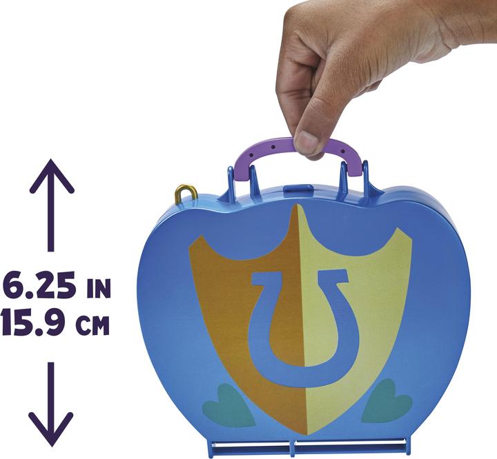 Actual product image My Little Pony Mini World Magic Animal Corner Mini Play World, Play Set to Build Your Own with Hitch Trai