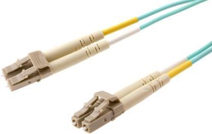 Actual product image RS PRO Patchcord Multimode LC - LC Aqua 3m (0.23 m)