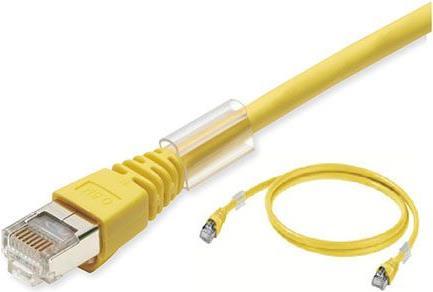 Produktbild Omron Industrial Automation Ethernet cable Cat 6A RJ45/RJ45 1m Yel (FTP, STP, 1 m)