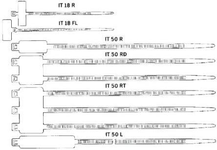 Actual product image HellermannTyton Cable tie marker 21x9mm IT18FL (Plastic cable ties, 110 mm, 100 pcs.)