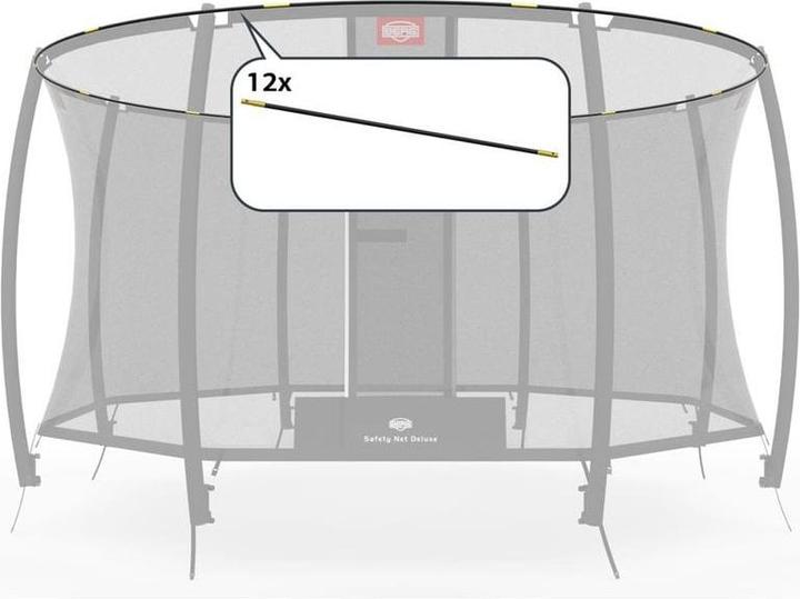 BERG (Spare part) - Tent Tubes - Safety Net Deluxe 430 (51.30.72.07)