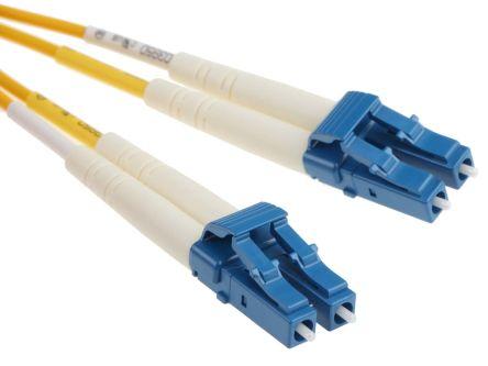 Produktbild RS PRO Patchkabel LC-DX OS1 gelb 10m (10 m)