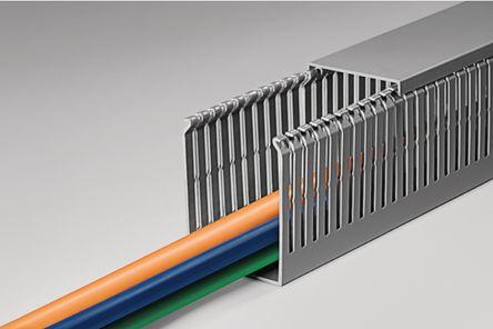 Produktbild HellermannTyton Slotted trunking narrow W60 x H60mm (200 cm)