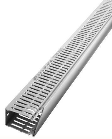 Produktbild RS PRO Grey PVC Panel trunking H80XW100