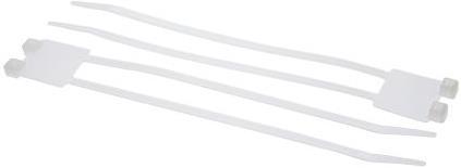 Produktbild HellermannTyton Kabelband mit B-Feld IT50RD (Kunststoffkabelbinder, 205 mm, 50 Stk.)