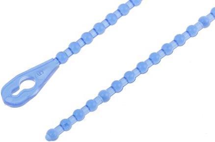 Produktbild RS PRO Kabelbinder blau 152,4mm POL (Kunststoffkabelbinder, 152.40 mm, 100 Stk.)
