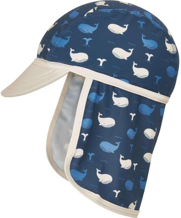 Actual product image Playshoes Summer cap whale navy size 49 cm (49)