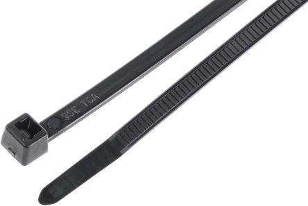 Actual product image HellermannTyton T50R Bk Cable Tie Heat Rod- 200x4.6mm (Plastic cable ties, 200 mm, 100 pcs.)