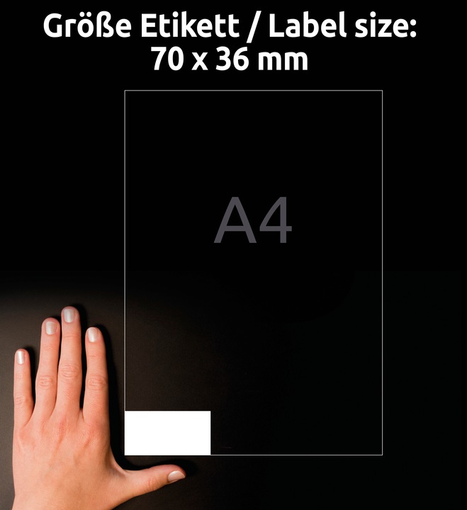 Actual product image Avery Universal Labels