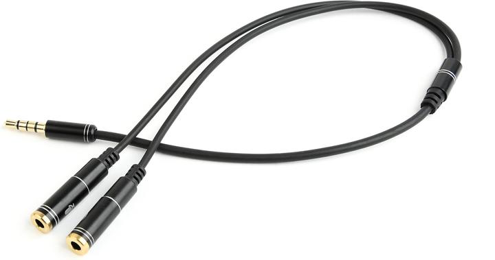 Produktbild Gembird Adapter audio microphon mini Jack/4PIN/0. Audio-Kabel.